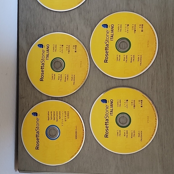 Rosetta Stone Italian V4 Totale Levels 1-5 CD Rom Language Learning - Picture 4 of 5